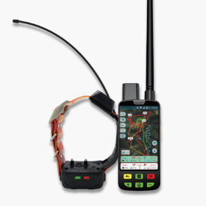 GPS Handheld device and a tracking collar for hunting dogs